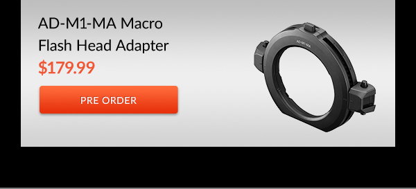AD-M1-MA Macro Flash Head Adapter