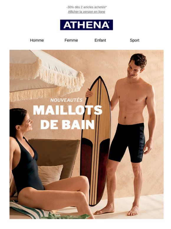 Cap sur l’été avec nos nouveautés bain !
