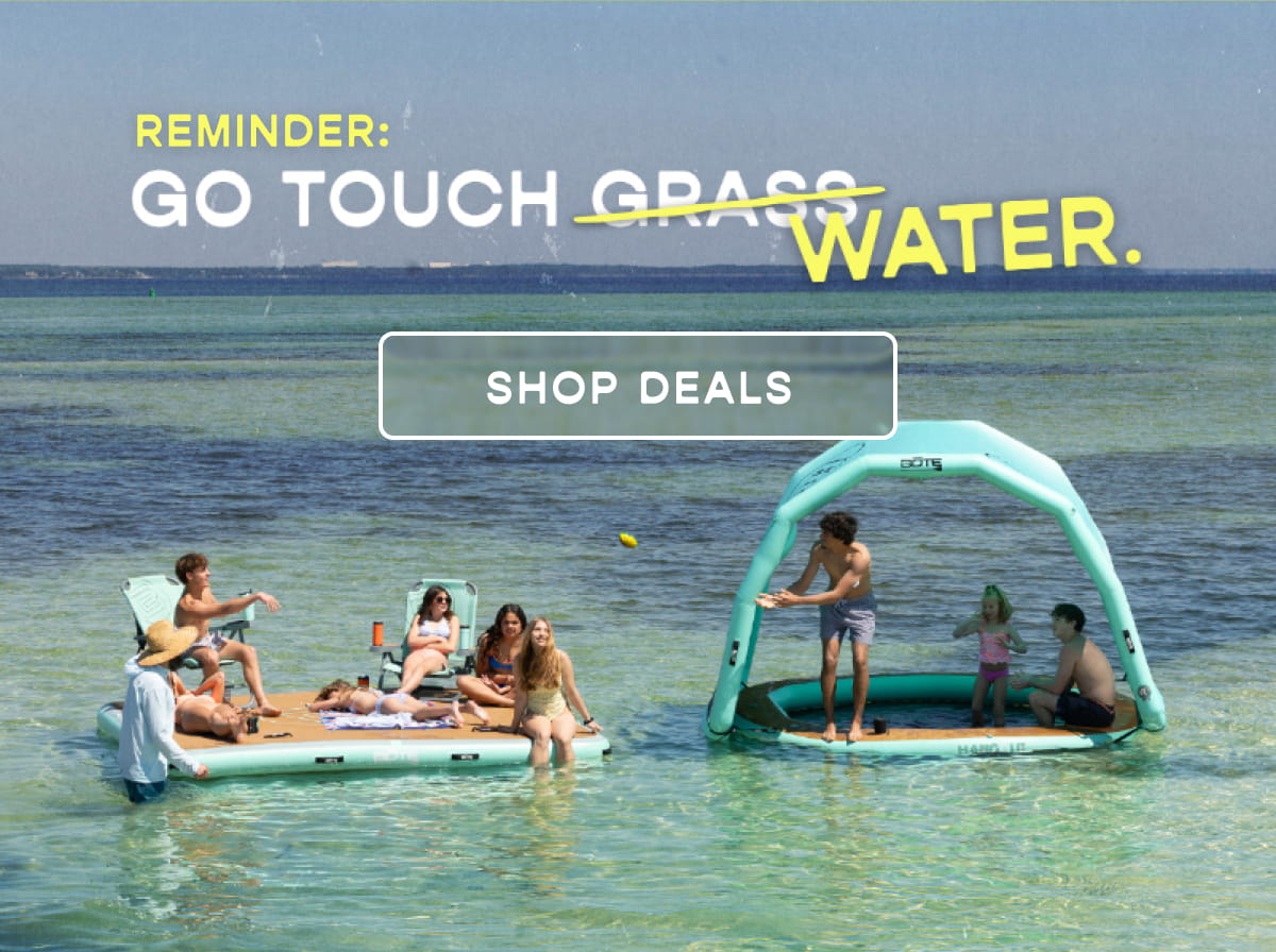 Go Touch Water: Shop Memorial Day Deals