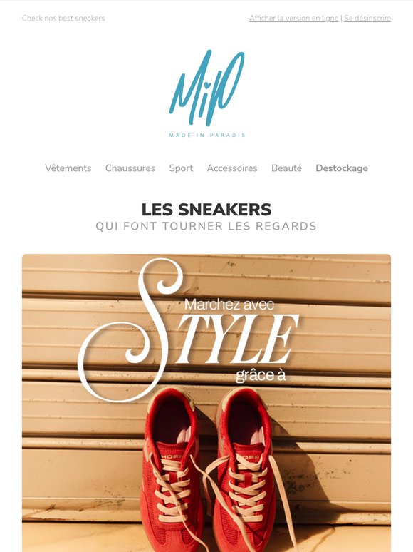 Hoff et Be Lenka : les sneakers incontournables de l’été