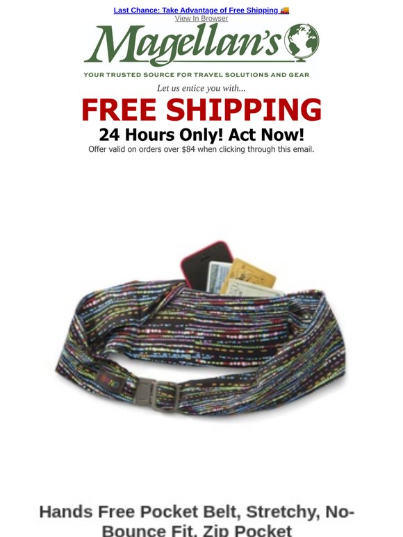 Clock's Ticking ⏰ Grab Free Shipping Before It's Gone!