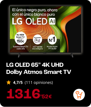 21 Aniversario LG OLED 65'' 4K