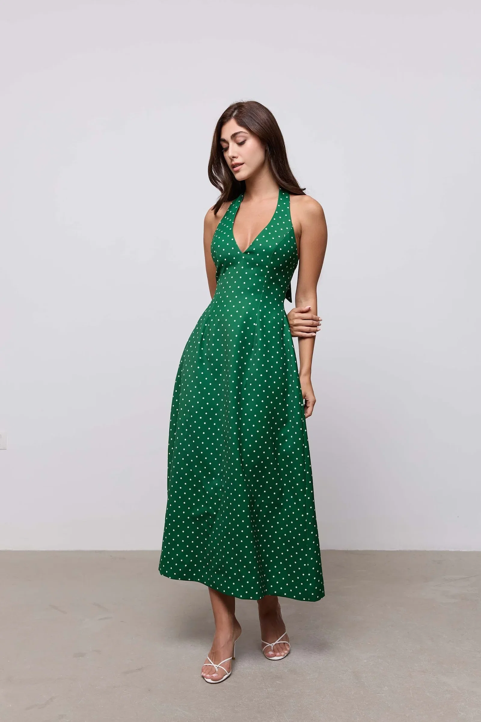 Image of Volume Midi Dress
