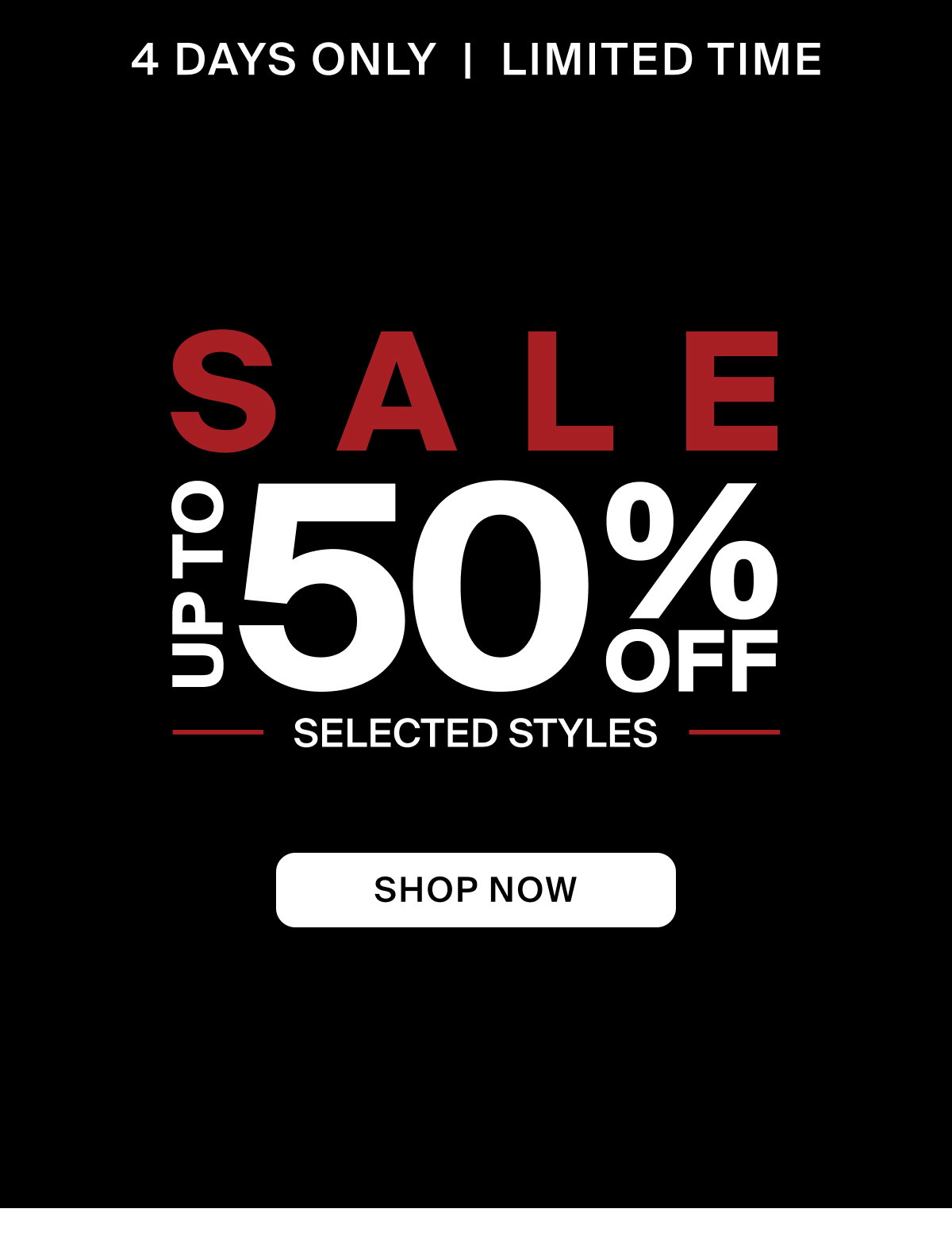 Sale Up To 50% OFF