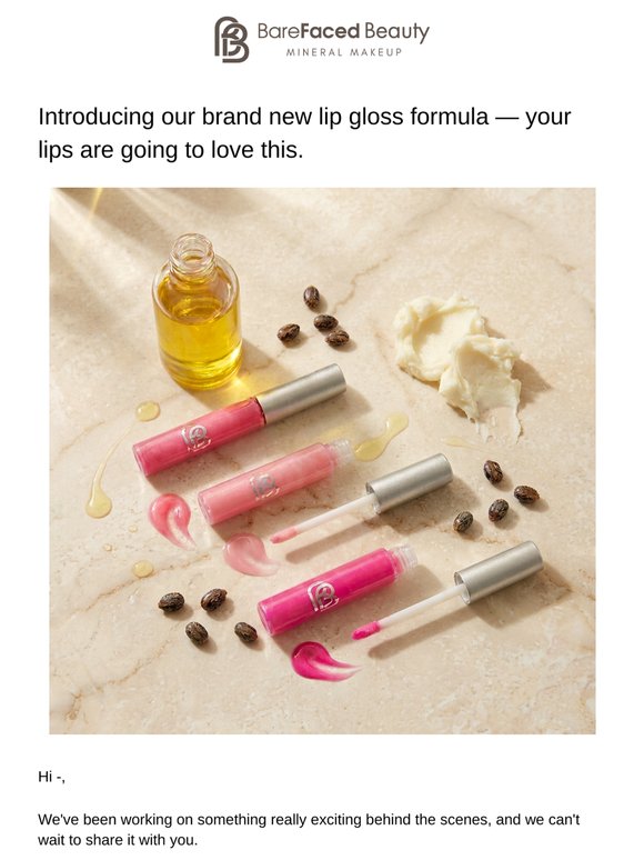 Something new has landed at BareFaced Beauty…