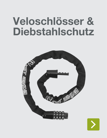 Veloschlösser & Diebstahlschutz