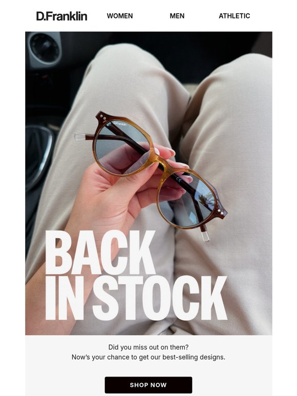 🕶️ BACK IN STOCK