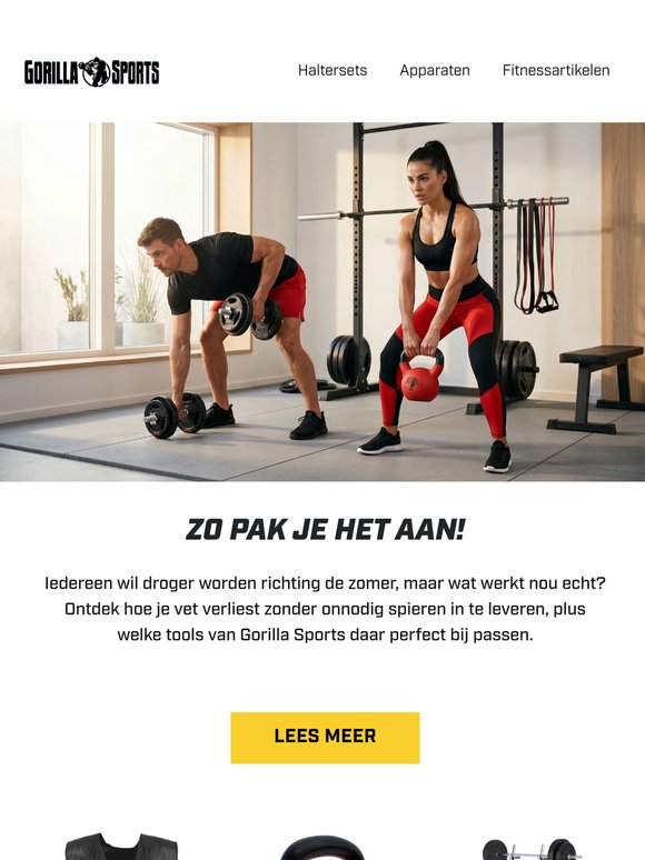 Droogtrainen zonder onzin? Zo pak je shred season slim aan