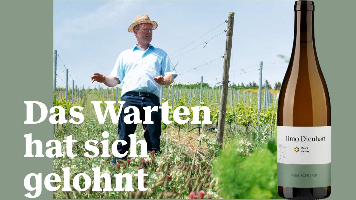 Timo Dienhart und sein Riesling vom Schiefer