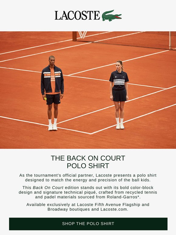 The Back On Court Polo Shirt