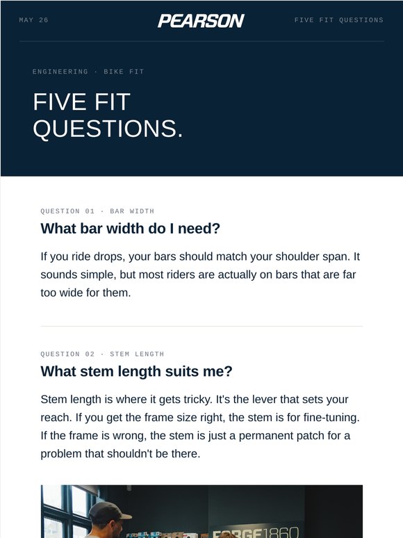 Five Fit Questions