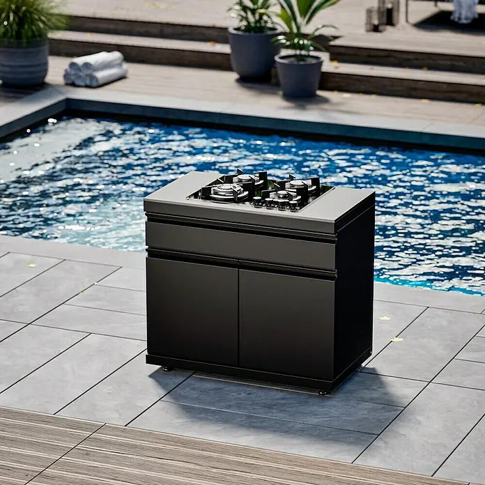 Cube Outdoorküchen-Modul Gaskochfeld