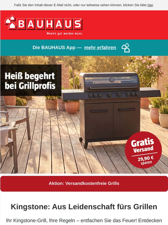 Perfekt ausgestattet für die Grillsaison