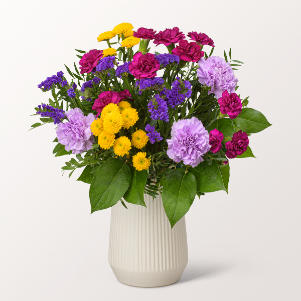 Üppiger Blumenstrauß Sommergarten mit 2 Gratis-Geschenken für 31,99 €