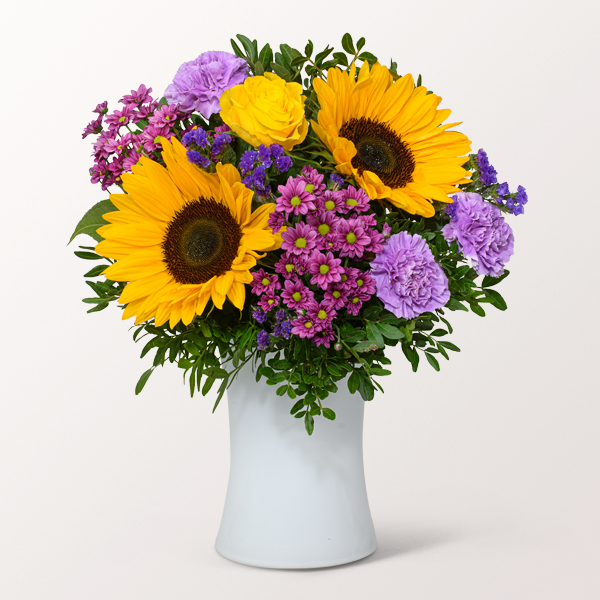 Explosion der Farben: Blumenstrauß Farbenfroh mit 2 Gratis-Geschenken für 31,99 €