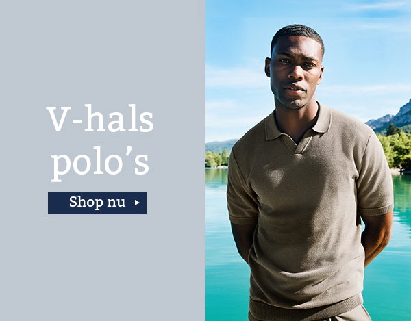 V-hals polo's