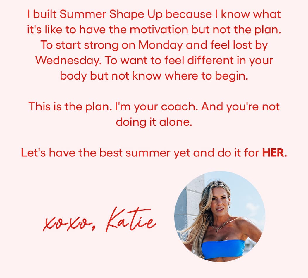 Summer Shape Up w/ Katie