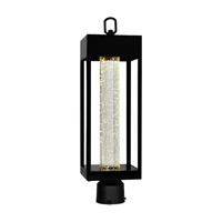 Rochester LED 15 inch Black Outdoor Lantern Head by CWI Lighting