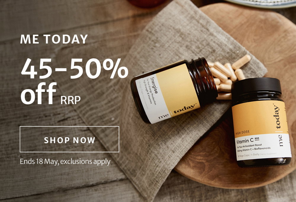 45-50% off RRP on Me Today