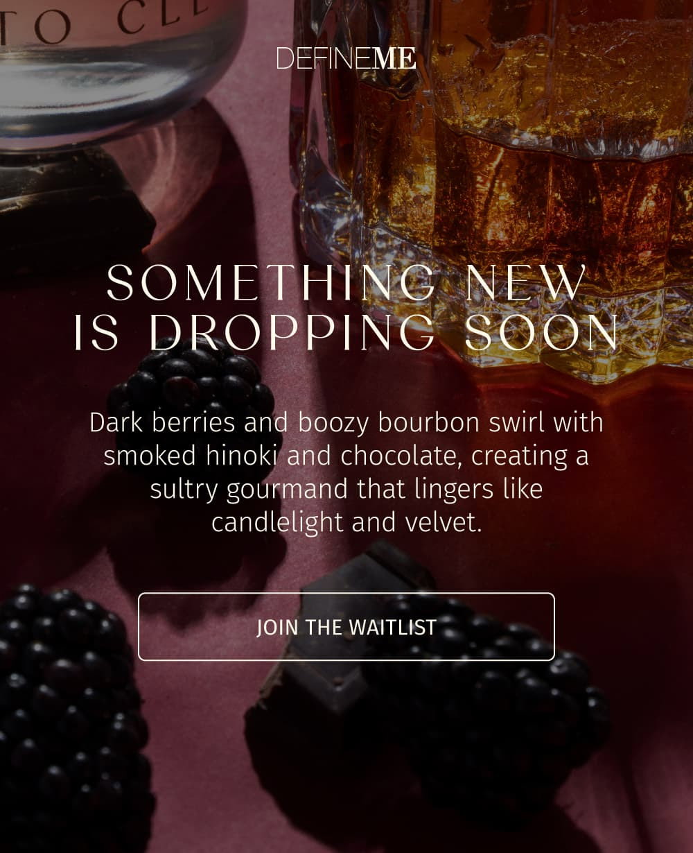 A new fragrance is dropping soon...