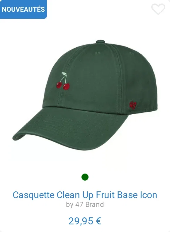 Casquette Clean Up Fruit Base Icon by 47 Brand