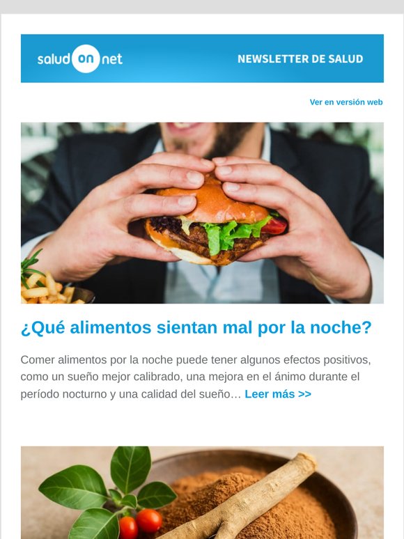 Newsletter mensual sobre salud ❤