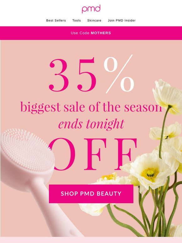35% off ENDS TONIGHT