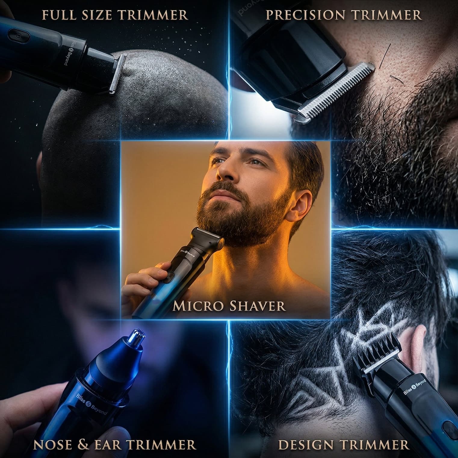 Bliss & Beyond MS822 Men Grooming Kit