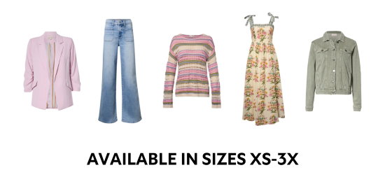 AVAILABLE IN SIZES XS-3X