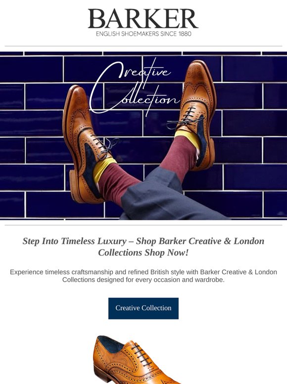 Classic Elegance for Every Occasion – Discover Barker Creative & London Collections - Shop Now!