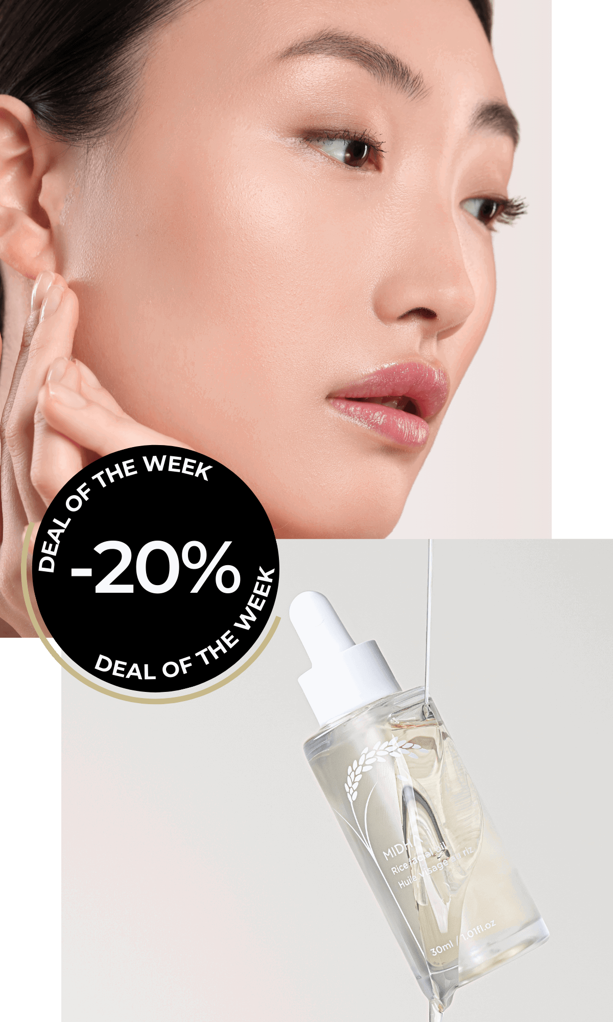 Deal of the Week - 20% Rabatt auf das Rice Facial Oil von Midha
