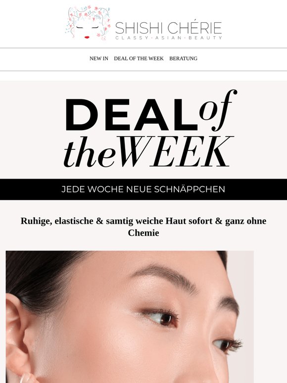 Deal der Woche: 20% auf das Pflege-Elixier für ruhige, elastische Haut von MIDHA