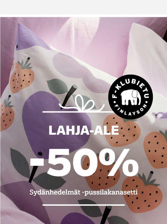 Lahja-ale alkoi! 🎁