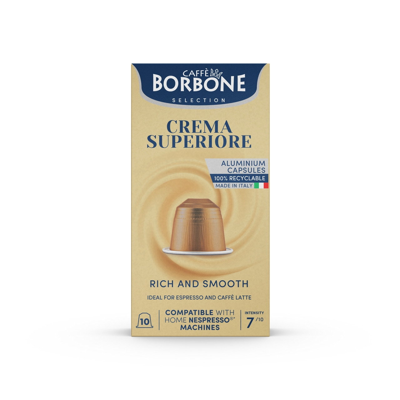 Image of Crema Superiore - Aluminum Nespresso®* Compatible Capsules