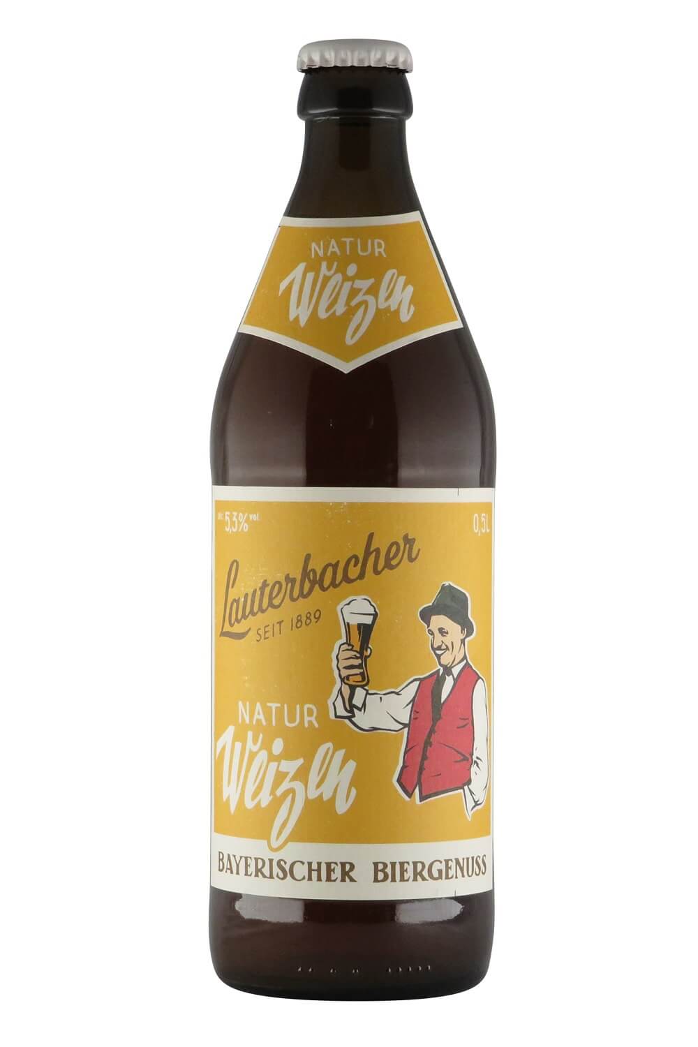 Lauterbacher Natur Weizen 0,5l