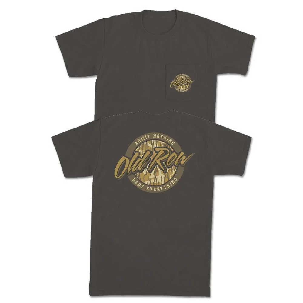Image of 80s Camo Circle Pocket Tee