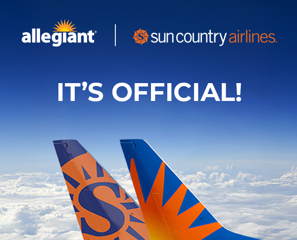 Allegiant | Sun Country Airlines | IT'S OFFICIAL!