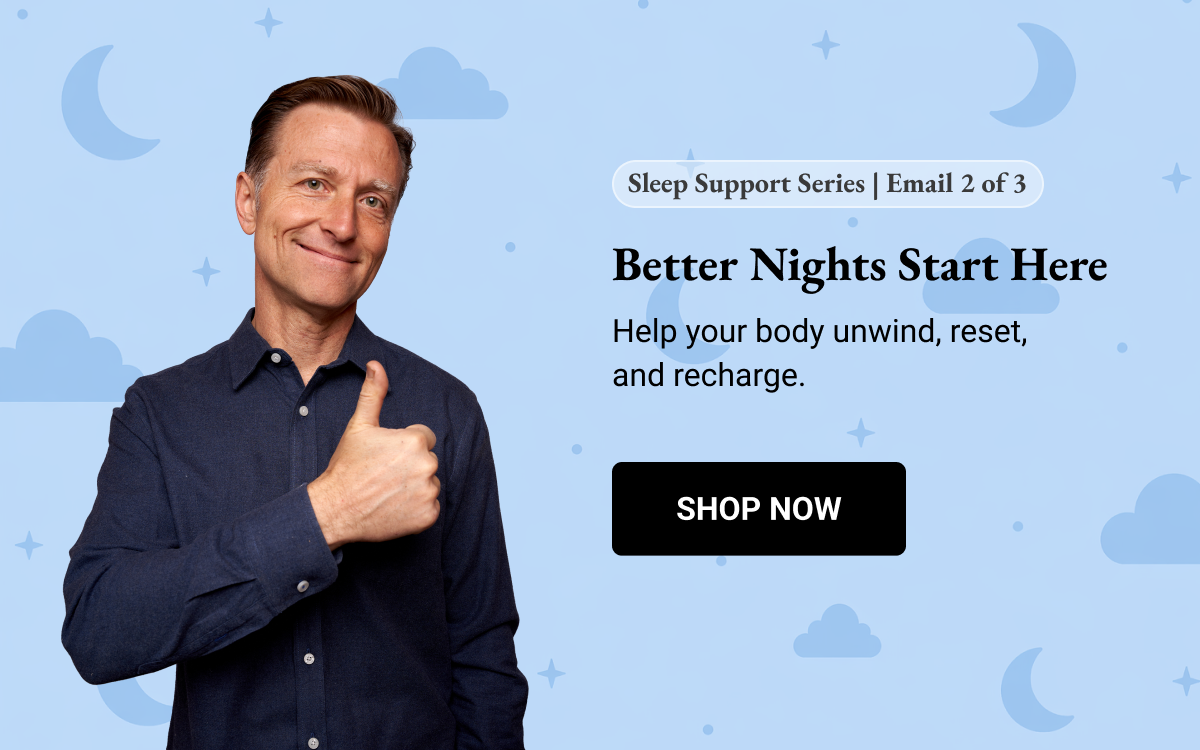 Better Nights Start Here || Help your body unwind, reset, and recharge