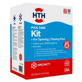 HTH Open and Close Swimming Pool Chemical Kit, 2-Pack