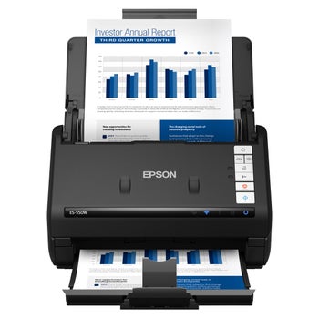 Epson WorkForce ES-550W Wireless Desktop Color Duplex Document Scanner
