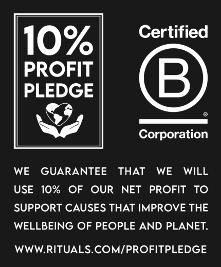 We garantee that we will use 10% of our net profit to support causes that improve the wellbeing of people and planet.