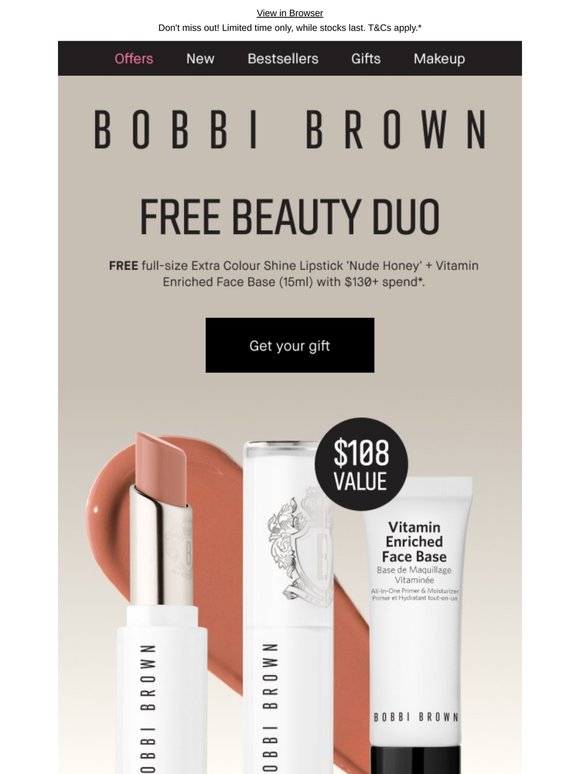 Beauty Duo Gift | Full-size Lipstick included