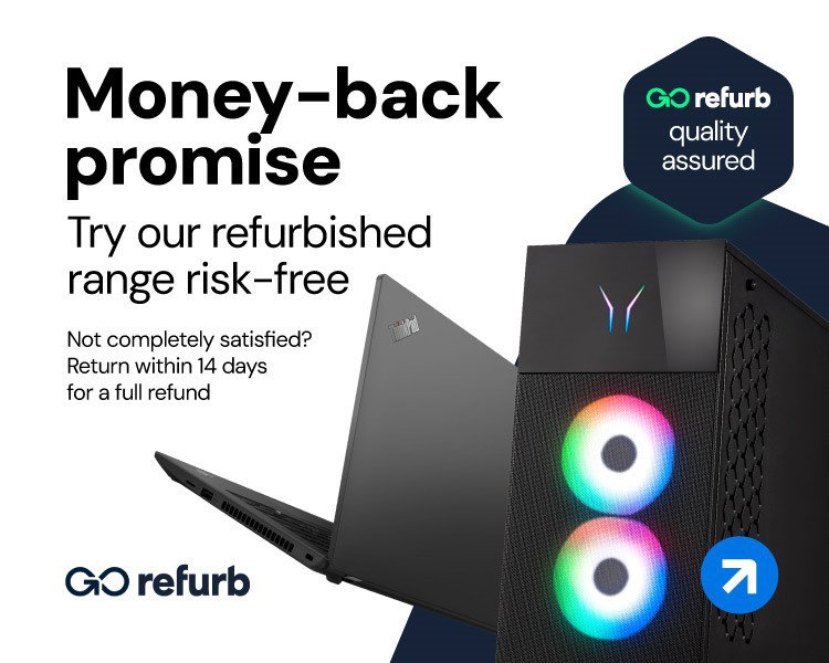 Money-back promise on GO Refurb