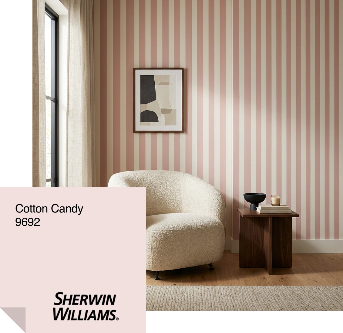 Cotton Candy Paint Sample 9692