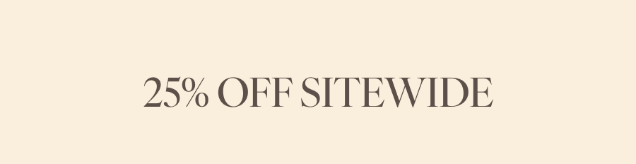 25% off Sitewide