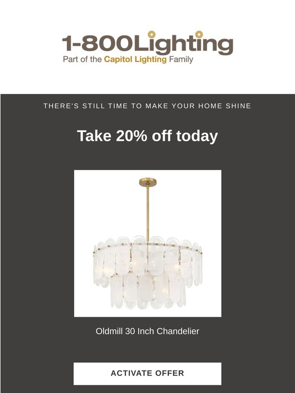 Just for you: Get 20% off your picks
