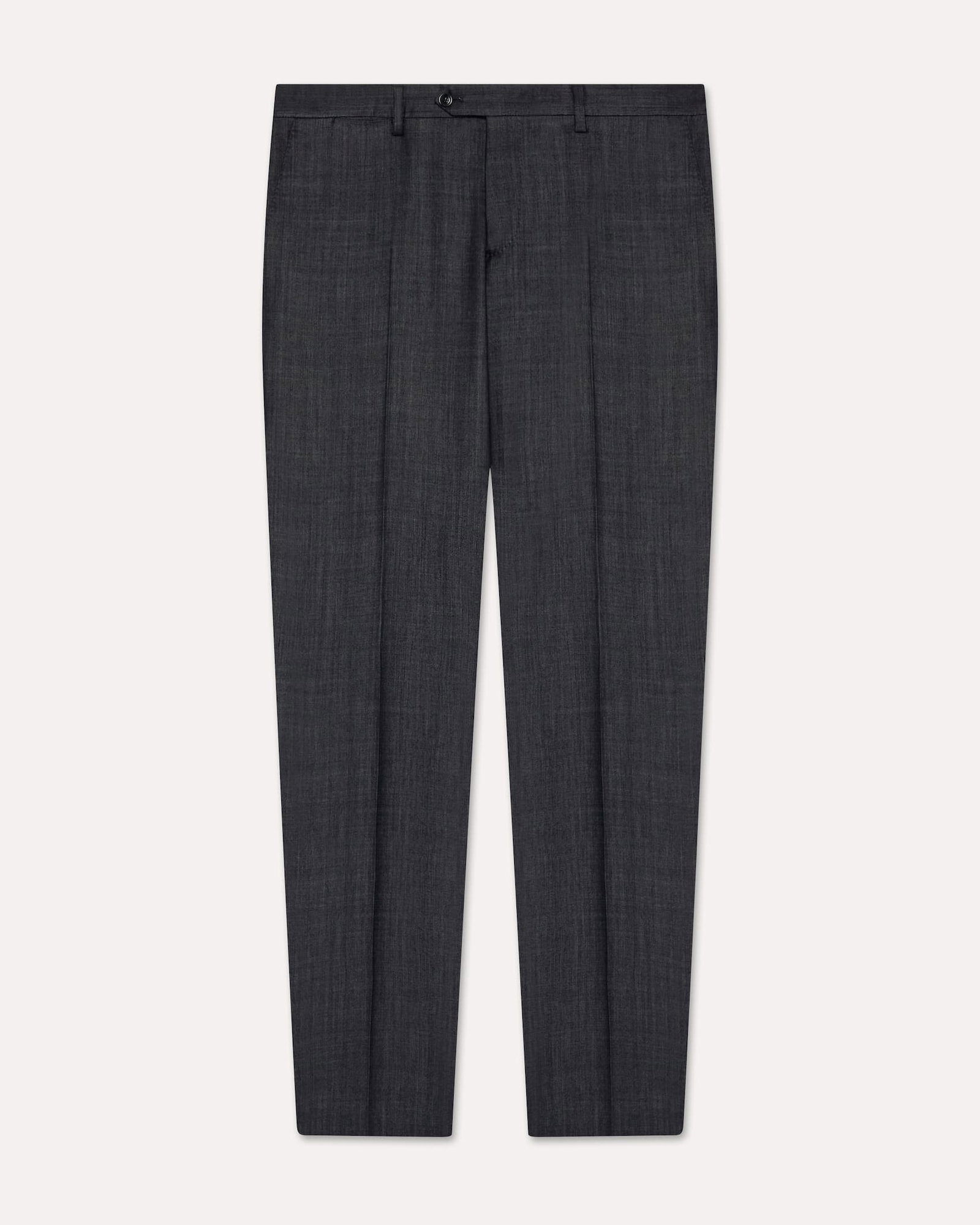 Pantalone blu senza pieghe