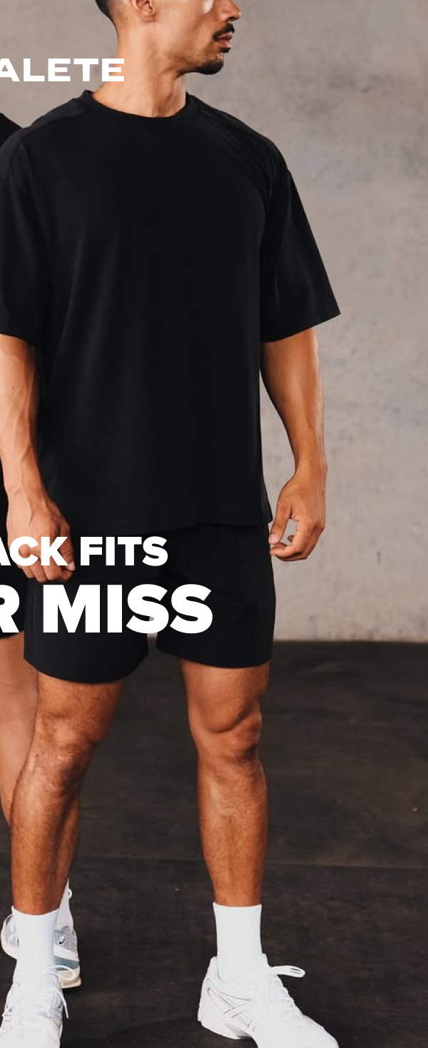  ALL BLACK FITS NEVER MISS
