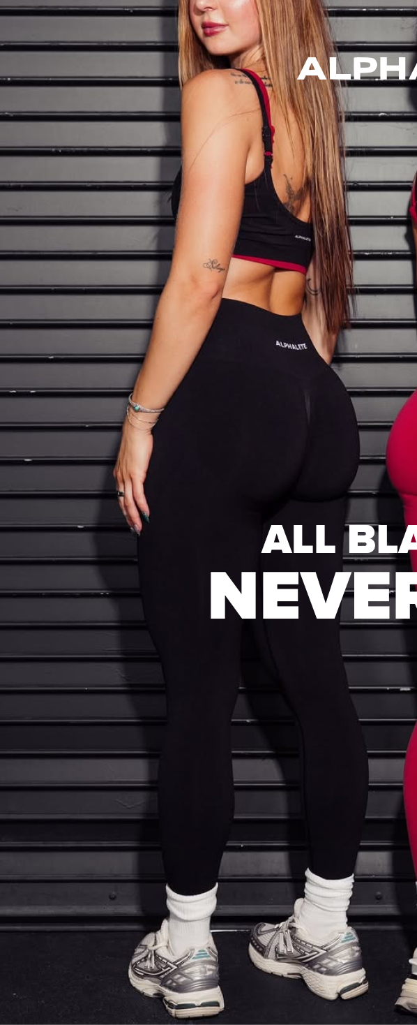  ALL BLACK FITS NEVER MISS