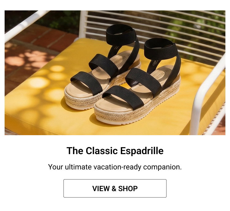 The Classic Espadrille